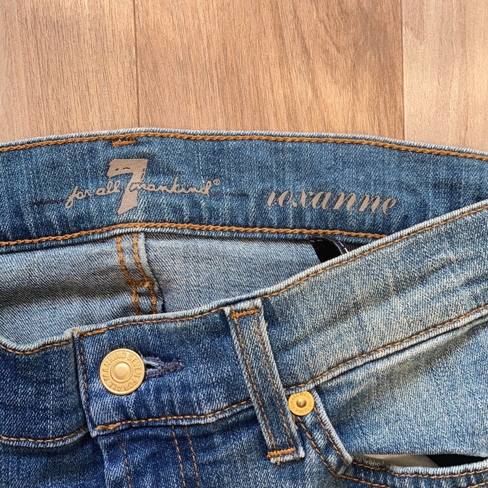 7 for all mankind roxanne jean size 26 - Picture 6 of 17